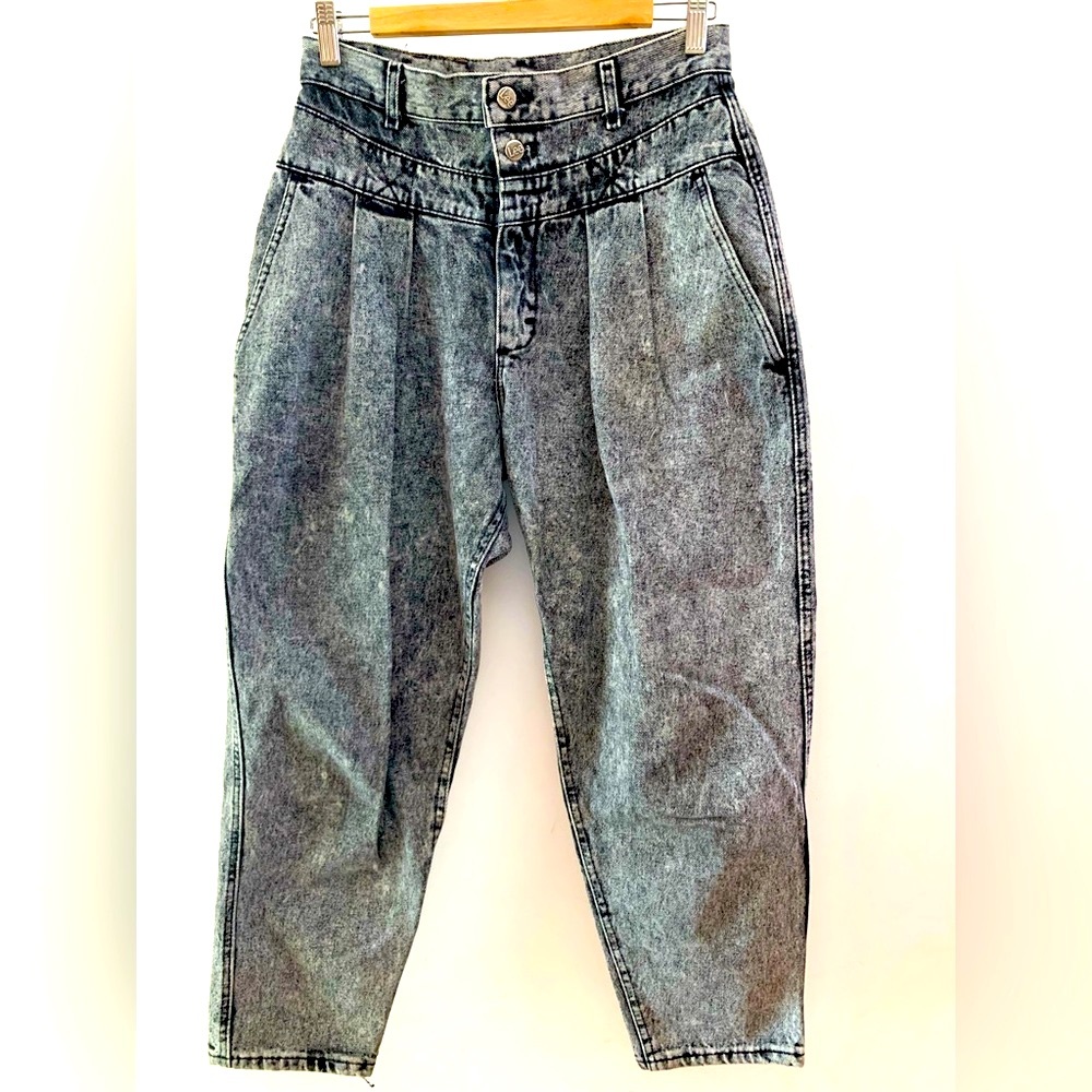 Vintage Lee High Waist Rise Stonewashed Jeans